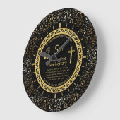 5e Jubileum van Orde Priesterst PERSONALISEERD Grote Klok (Hoek)