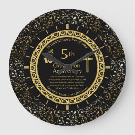 5e Jubileum van Orde Priesterst PERSONALISEERD Grote Klok