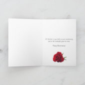 5e jubileumkaart, tante en oom kaart (Binnen)