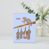 5e Kerstdag (5 Golden Rings) Briefkaart (Staand voorkant)