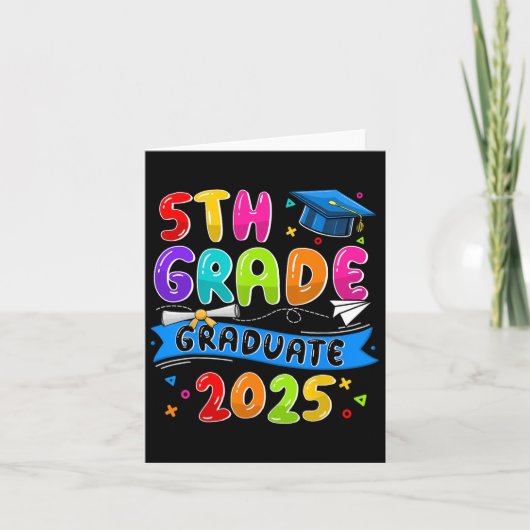 5e klas Afstuderen 5e klas Afstudeerder CL van 202 Kaart (Voorkant)
