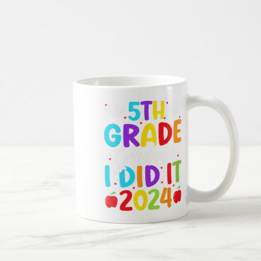 5e klas Afstuderen ik deed het 2024 laatste school Koffiemok (Rechts)