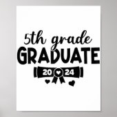 5e klas Afstuderen laatste dag van school senior 2 Poster (Voorkant)