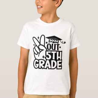 5e klas Afstuderen voor 2024 Fifth Graders Afstude T-shirt