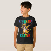 5e klas Cutie Cat T-shirt (Voorkant volledig)