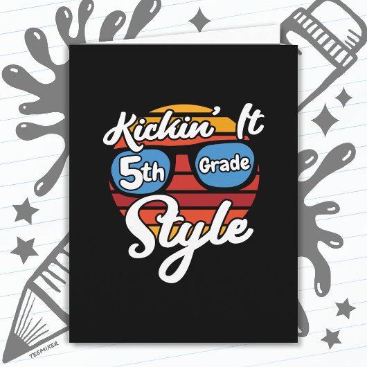 5e klas eerste dag 5e klas terug naar school kaart