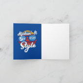 5e klas eerste dag 5e klas terug naar school kaart (Binnen)