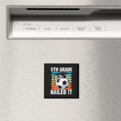 5e klas geslaagd voetbal eindexamen muts Ret Magneet (Insitu (Vaatwasser))