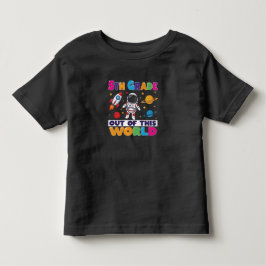 5e klas leerkracht astronaut Space Kinder Shirts