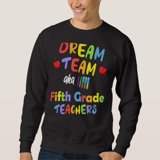 5e klas leraar droom team terug school Ye Trui (Voorkant)