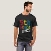 5e klas leraar kleding - 5e klas squad t-shirt (Voorkant volledig)