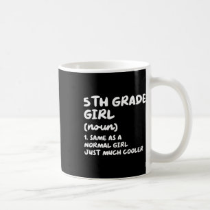 5e klas meisje definitie leuk terug naar school st koffiemok