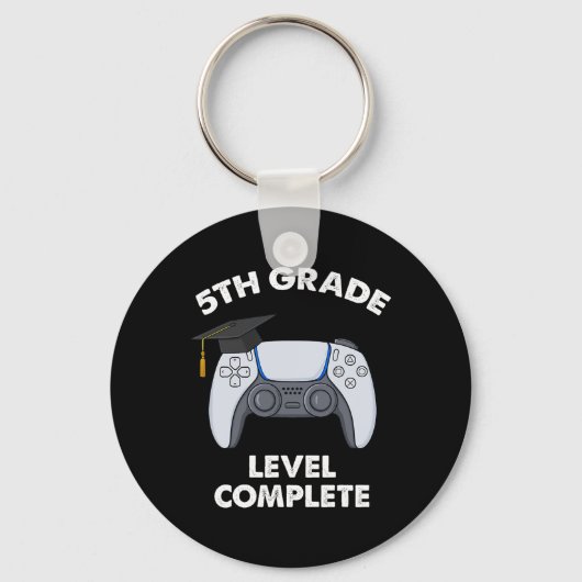 5e klas niveau Compleet Afstuderen Gamer Boys SCH Sleutelhanger (Voorkant)