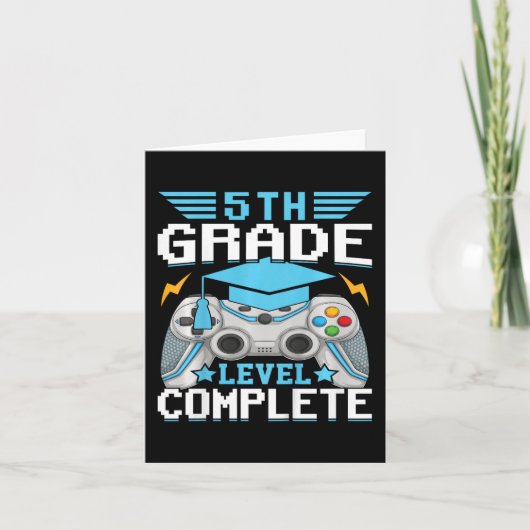 5e klas niveau Complete Gamer Cl van 2024 afstudee Kaart (Voorkant)