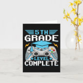 5e klas niveau Complete Gamer Cl van 2024 afstudee Kaart (Gele Bloem)