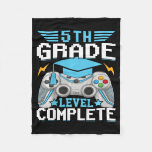 5e klas niveau complete gamer CL van 2024 Graduati Fleece Deken
