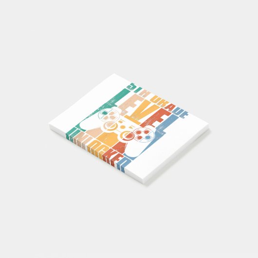 5e klas niveau ontgrendeld terug naar school spel  post-it® notes (Schuin)