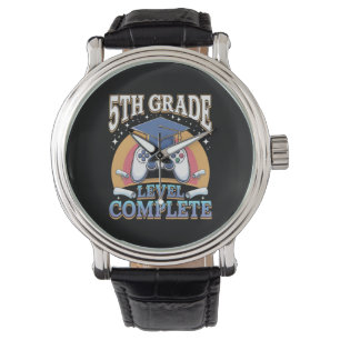 5e klas niveau voltooid afstuderen gamen gamer horloge
