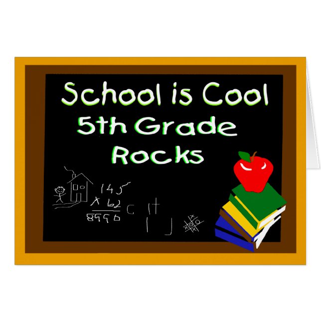 5e klas school (Voorkant Horizontaal)