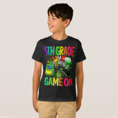 5e klas spel op terug naar school t-shirt (Voorkant volledig)