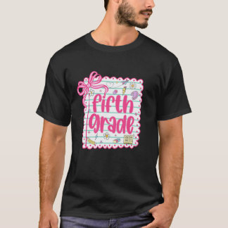 5e klas team vijfde schooldag 5e klas thee t-shirt