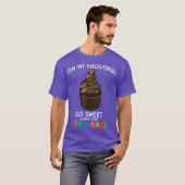 5e klas Terug naar School Quote Cupcake Grappig T-shirt (Voorkant volledig)