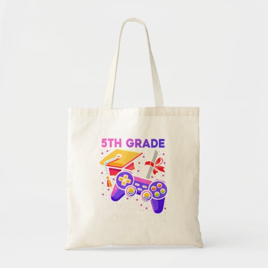 5e klasseniveau Volledig Afstuderen 5e klasseeinde Tote Bag (Voorkant)