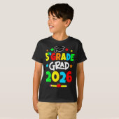 5e leerjaar 2026 afgestudeerd basisonderwijs t-shirt (Voorkant volledig)