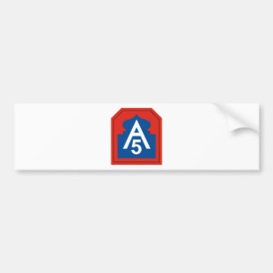5e Leger Bumpersticker