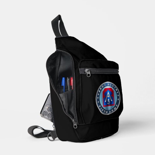 5e Leger “LEGER NOORD” Sling Bag (Open)