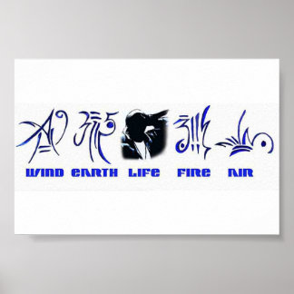 5e Lmnt Productions Hiphop Elements Poster