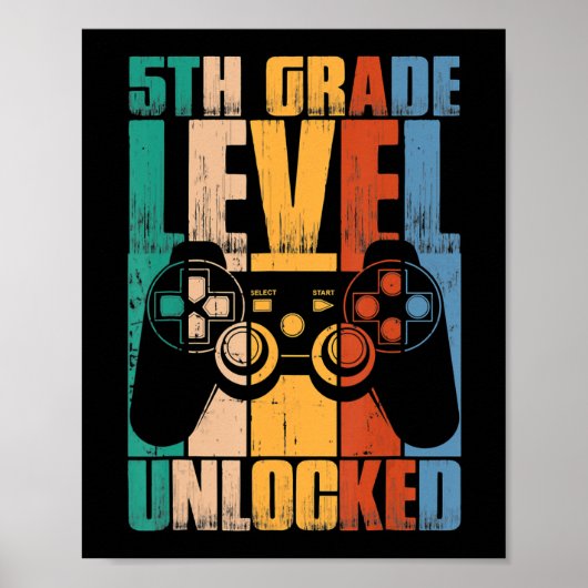 5e niveau van rang niet vergrendeld terug naar sch poster (Voorkant)