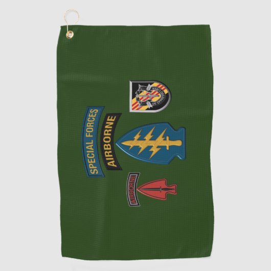 5e patchontwerp van de speciale strijdkrachten (Ai Golfhanddoek (Voorkant)