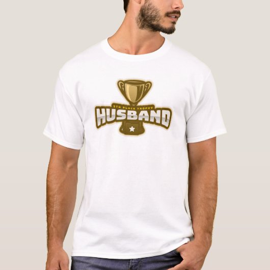 5e plaats Trofee Man T-shirt (Voorkant)