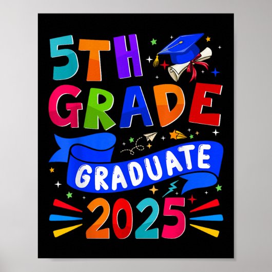5e rang Afstuderen 2025 Afstuderen CL van 2025 Kin Poster (Voorkant)