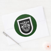 5e SFG-A 2 Ronde Sticker (Envelop)