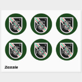 5e SFG(A) - Task Force Dagger OEF Ronde Sticker (Vel)