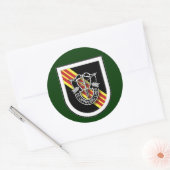 5e SFG(A) - Vietnam Ronde Sticker (Envelop)