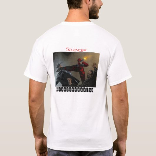 5e Shirt met geluiddemper (Achterkant)