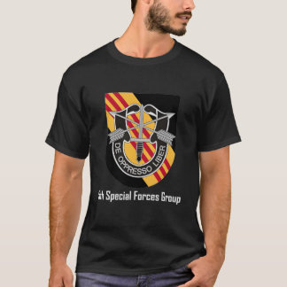 5e Special Forces 5e SFG Beret Flash Unit Crest T-shirt