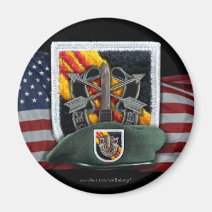 5e Special Forces Groep Flash Vietnam magneet vete