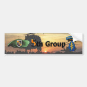 5e Special Forces Group SFG SF Veterans LRRP Bumpersticker (Voorkant)