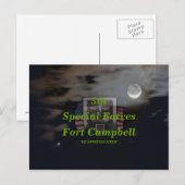5e special forces group son green berets Briefkaar Briefkaart (Voorkant / Achterkant)