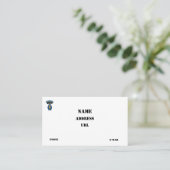 5e speciale groep van de strijdkrachten Groene Ber Visitekaartje (Staand voorkant)