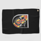 5e speciale groep van strijdkrachten (Airborne) In Golfhanddoek (Horizontaal)