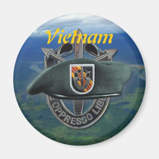 5e speciale groep vets Magnet son vietnam (Voorkant)