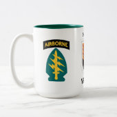 5e speciale groep Vietnamese koffiekoffie-Mok Tweekleurige Koffiemok (Links)