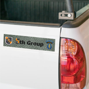 5e speciale groep voor de Groene Berets Bumper Sti Bumpersticker