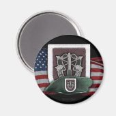 5e speciale krachten flash Fort Campbell magneet (Voorkant / Achterkant)