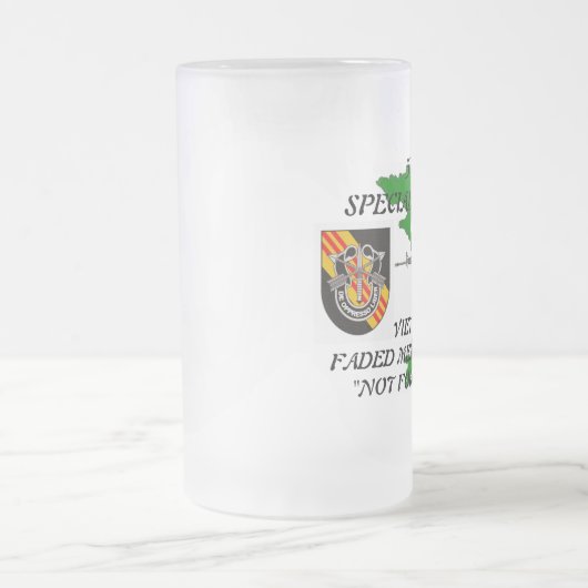 5e speciale strijdkrachten Vietnam Bevrieste Mokke Matglas Bierpul (Center)